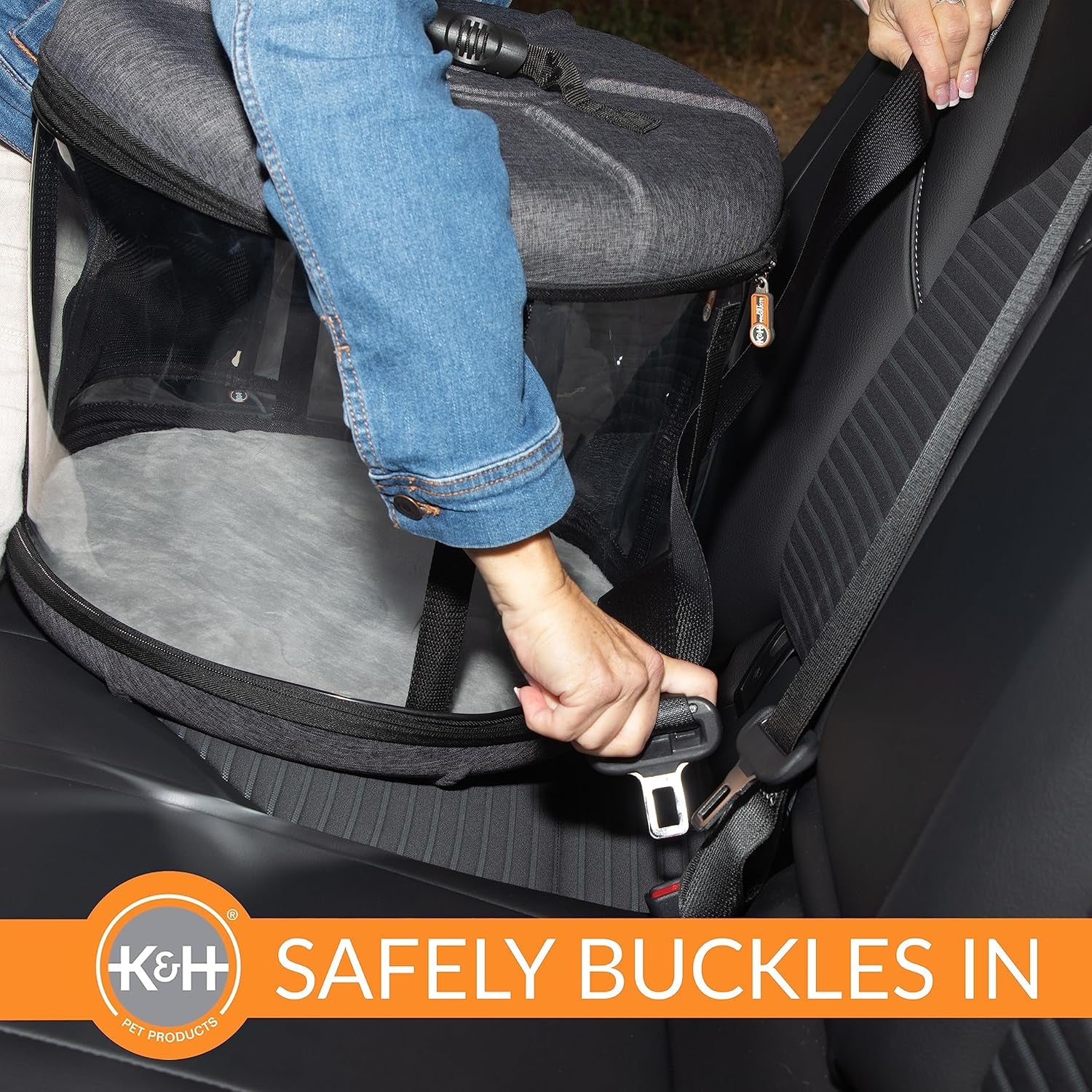 Mod Capsule Soft-Sided Pet Carrier for Cats Clear 17 X 17 X 15.5 Inches