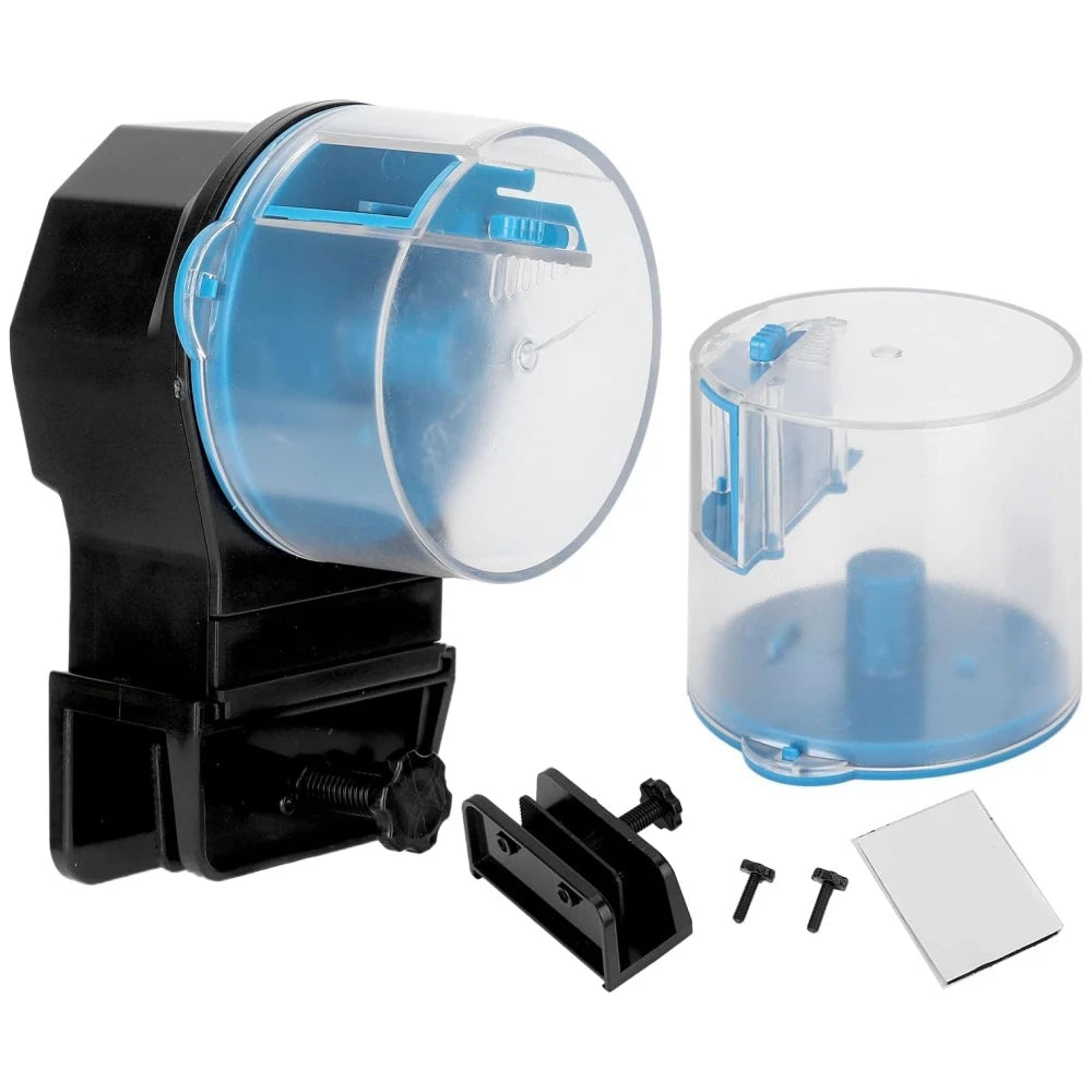 Automatic Fish Tank Feeder Aquarium 12/24 Hours Intelligent Timing Large-Capacity Electric Auto Food Dispenser Goldfish Feeder