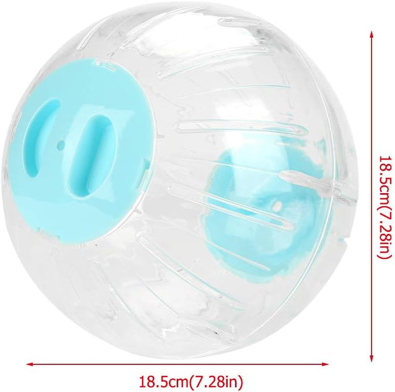 Hamster Exercise Ball, 7.3 Inch Plastic Running Ball for Gerbils, Small Animal Pets, Rats & Gerbils