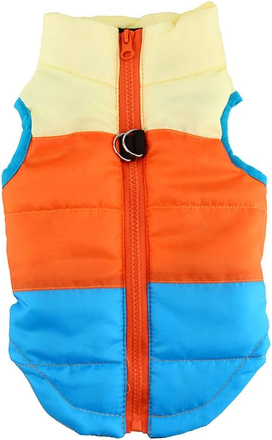 Dog Pet Supplies Winter Clothing Pet Garment Autumn Pet Costume Dresses for Winter Pet Clothes Winter Vest Warm Pet Coat Autumn and Winter Jacket