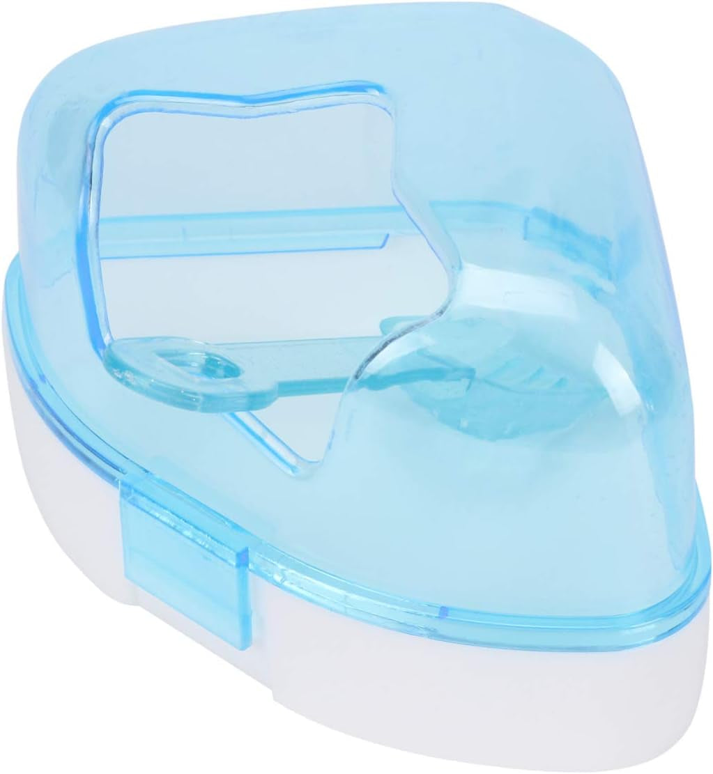 Hamster Sand Bathroom Plastic Sand Bath Container with Scoop Hamster Bathroom Sauna Toilet Bathtub for Mouse Hamster Chinchilla Rat Gerbil (Random Color)