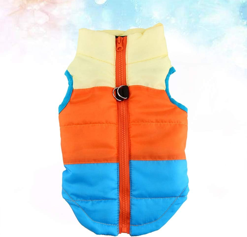 Dog Pet Supplies Winter Clothing Pet Garment Autumn Pet Costume Dresses for Winter Pet Clothes Winter Vest Warm Pet Coat Autumn and Winter Jacket