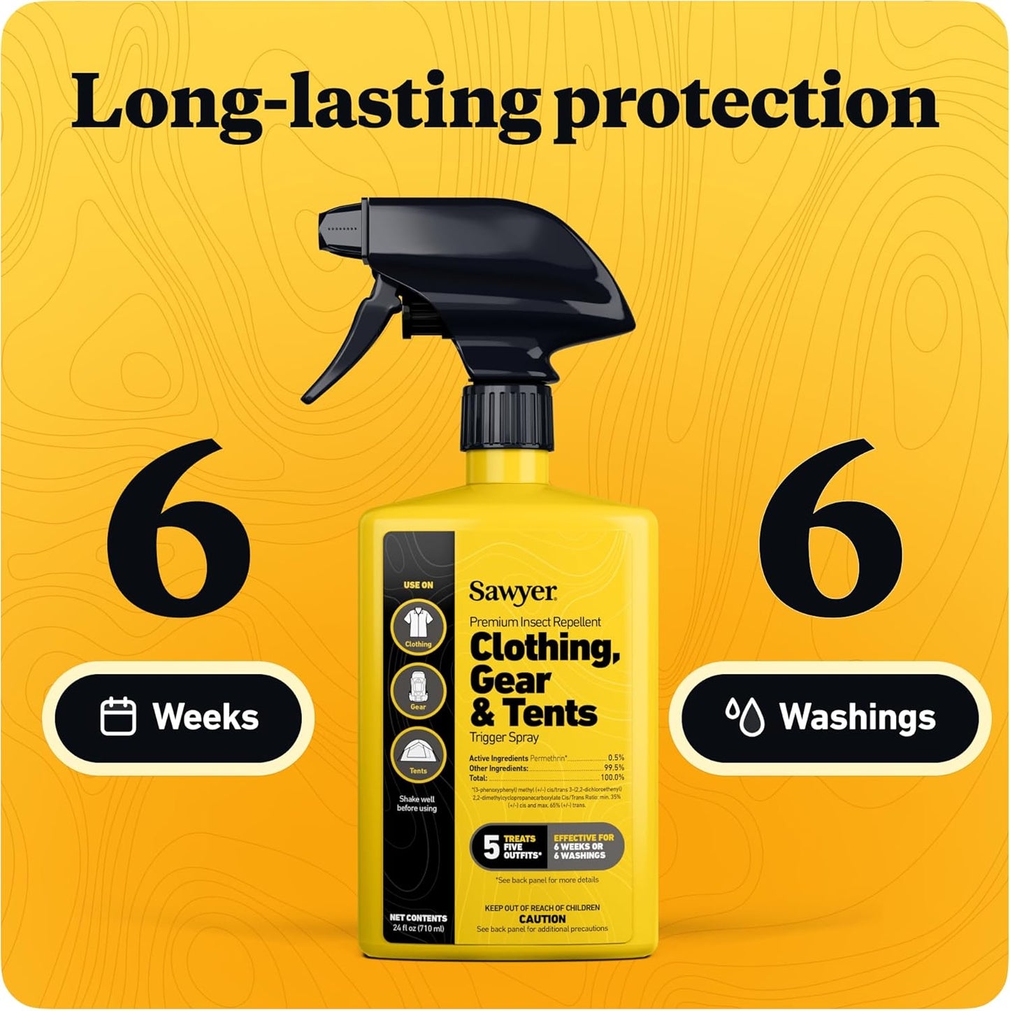 Products Premium Permethrin Insect Repellent for Clothing, Gear & Tents