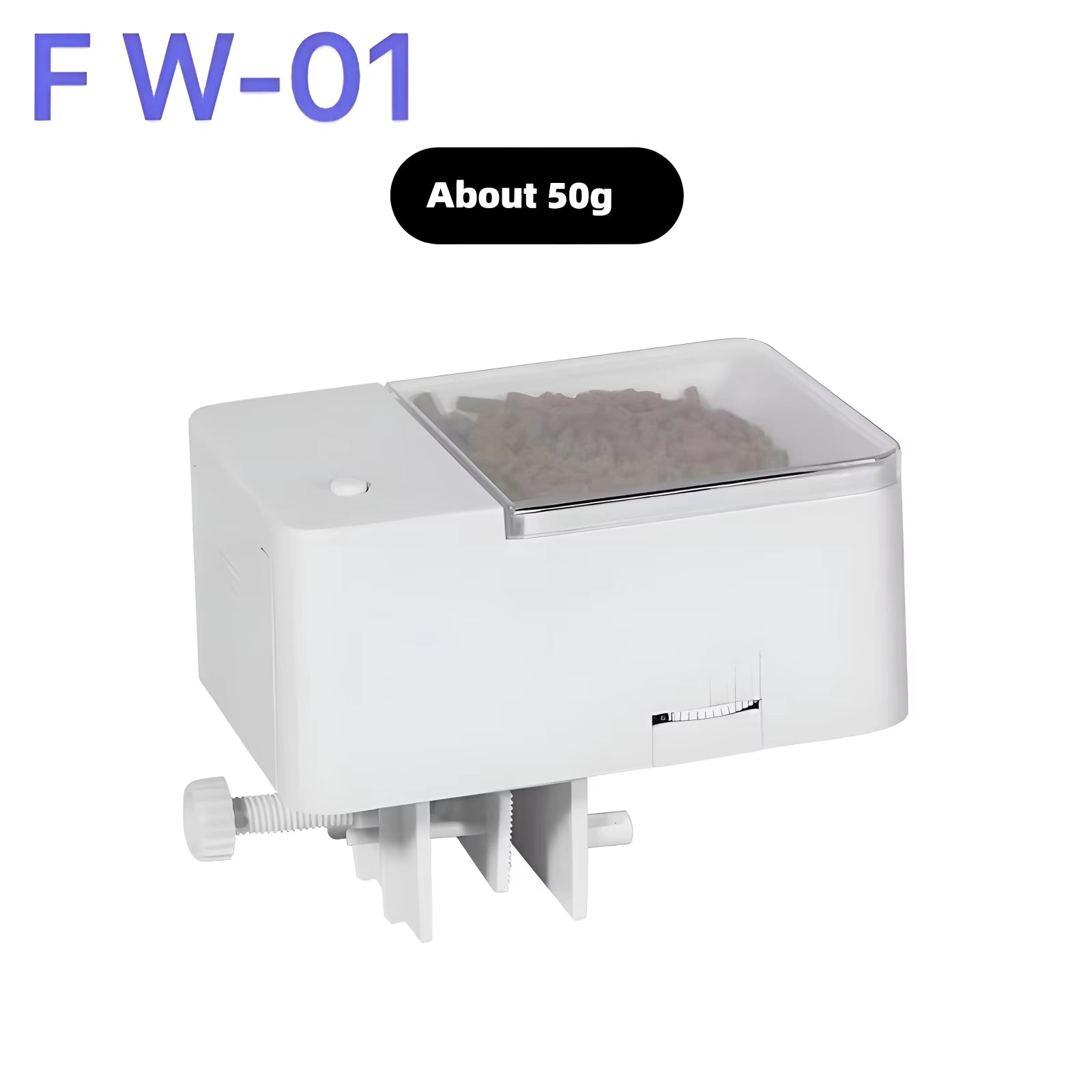 Automatic Fish Feeder/Intelligent Feeder, 4-Speed Timer, Maximum Support for 12MM Fish Food, Suitable for Turtles and Fish