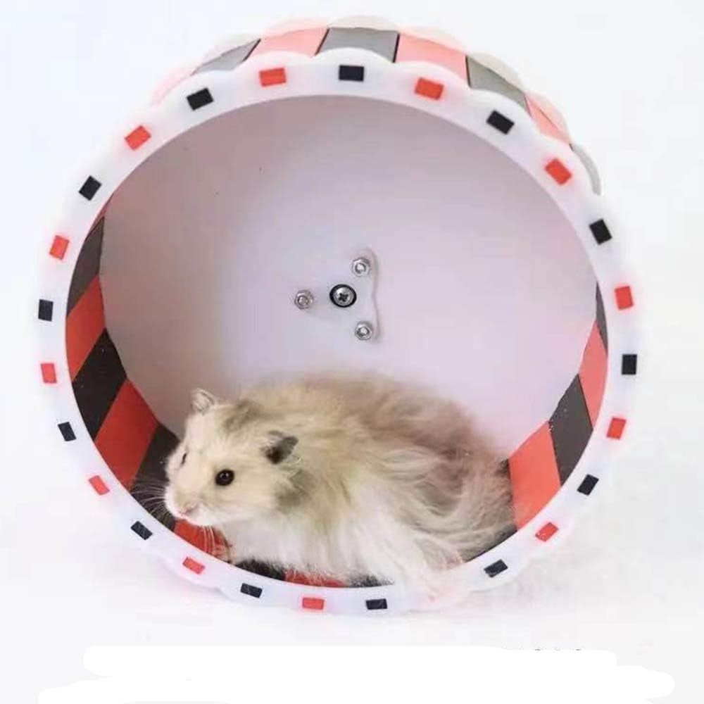 6.7 Inches Silent Hamster Wheel, Silent Spinner,Quiet Hamster Wheel, Adjustable Stand Silent Spinner Hamster Wheel for Hamsters, Gerbils, Mice,Small Pet