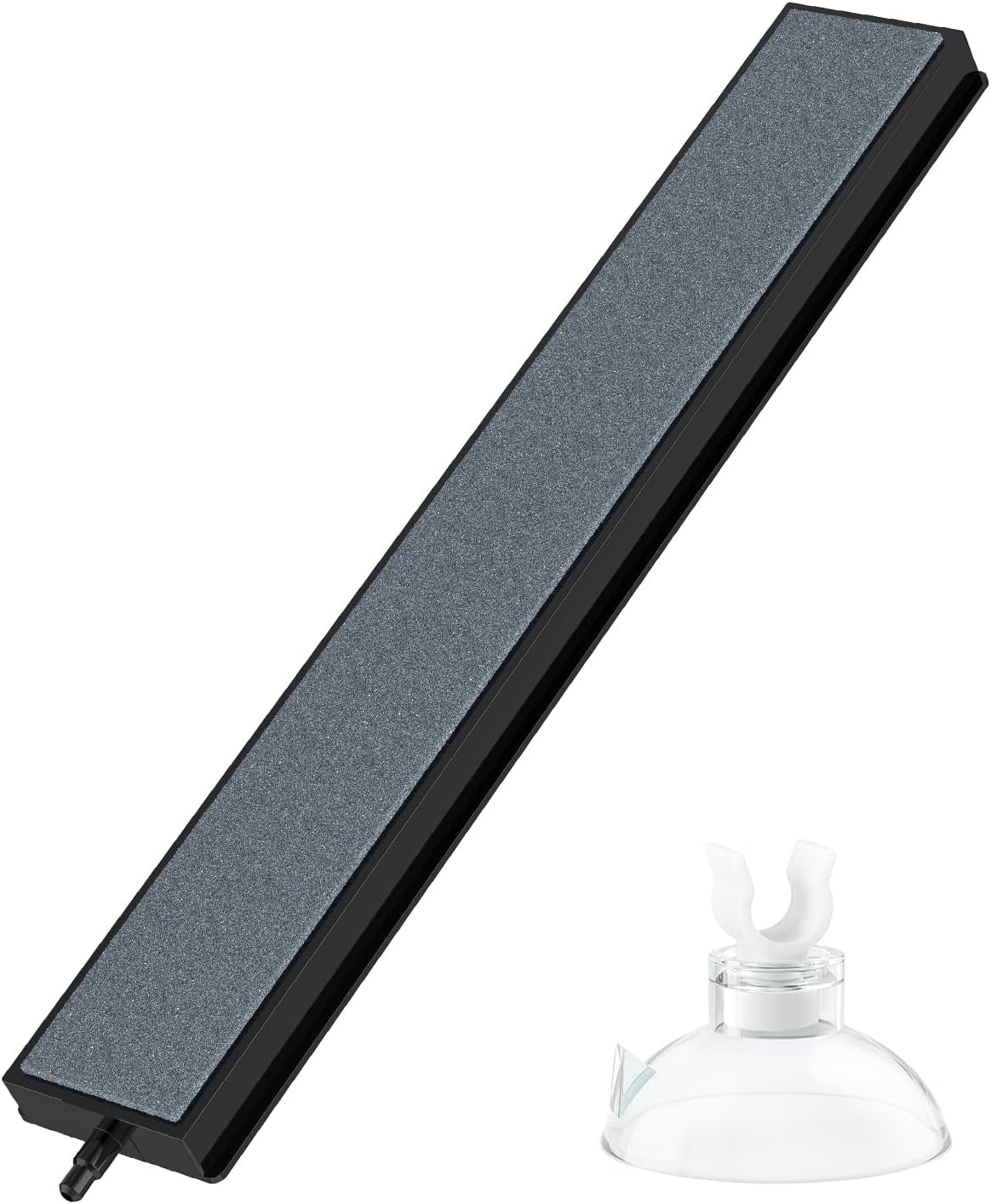 8 Inch Air Stone Grey Mineral Bubble Stone Bar Diffuser Bubbler Airstones for Air Pump, Aquarium, and Fish Tank