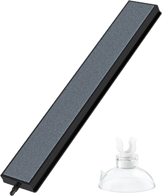 8 Inch Air Stone Grey Mineral Bubble Stone Bar Diffuser Bubbler Airstones for Air Pump, Aquarium, and Fish Tank