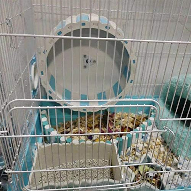 6.7 Inches Silent Hamster Wheel, Silent Spinner,Quiet Hamster Wheel, Adjustable Stand Silent Spinner Hamster Wheel for Hamsters, Gerbils, Mice,Small Pet