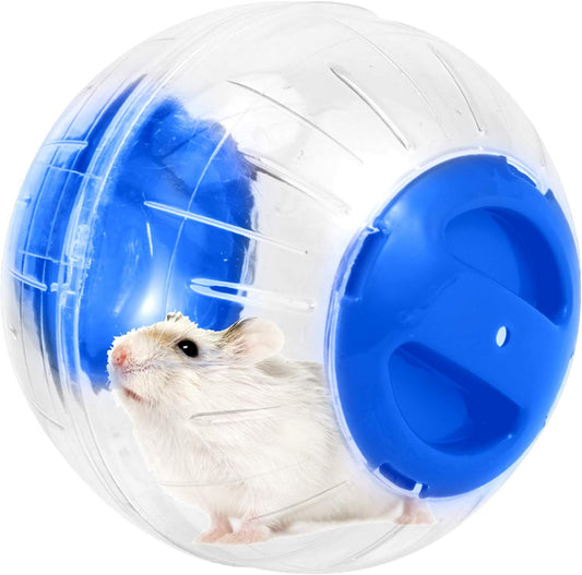 Hamster Exercise Ball Mini Fashion Plastic Running Toy Small Pet Jogging Training Activity Ball Toy for Hamster Gerbil…