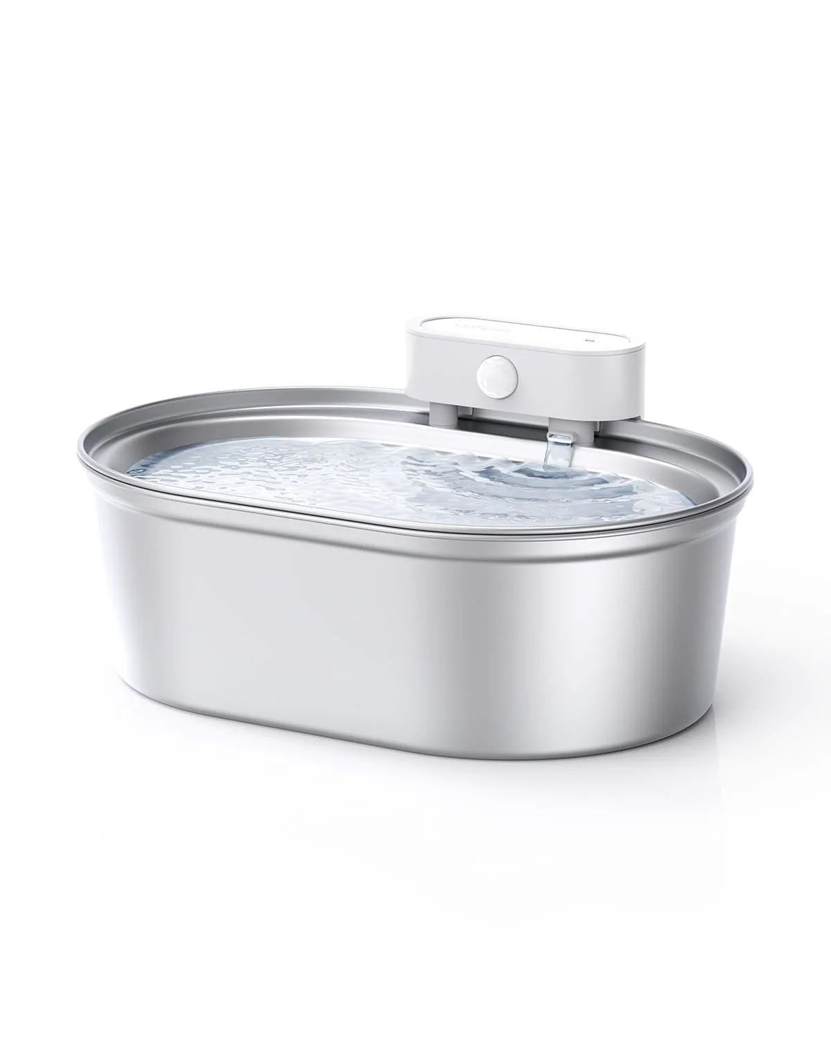 Uah Pet 2025 Upgrade Stainless Steel Wireless Pet Water Fountain