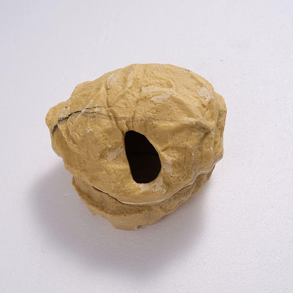 Reptile Hides and Caves Snake Hides Cave Tank Accessories Décor Hideouts Lizard Hideout for Amphibian Small Ball Pythons Corn Snake Geckos (L)