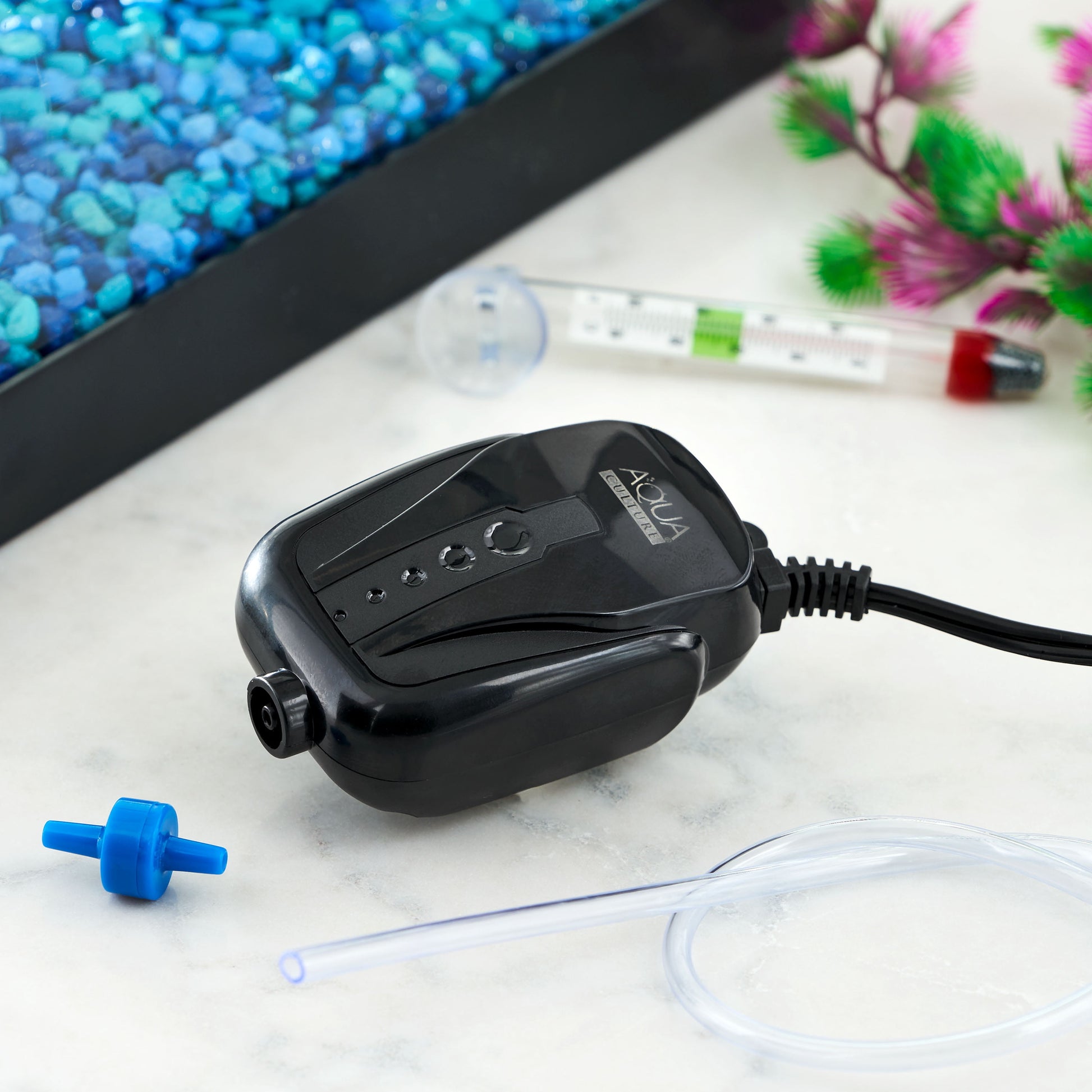 5-15 Gallon Single Outlet Aquarium Air Pump