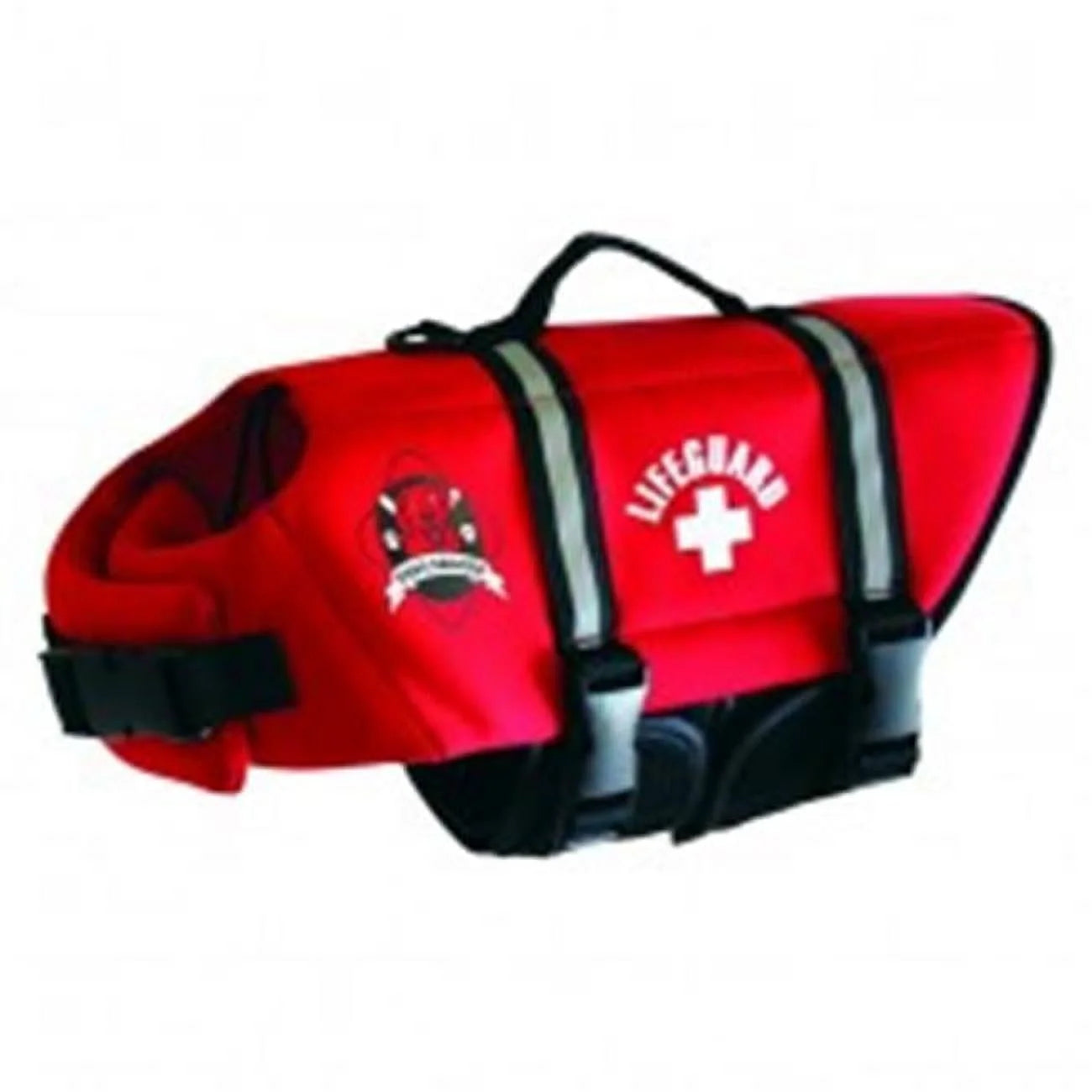 Fido Pet Products R1400 M - Red Lifeguard Neoprene Dog Life Jacket