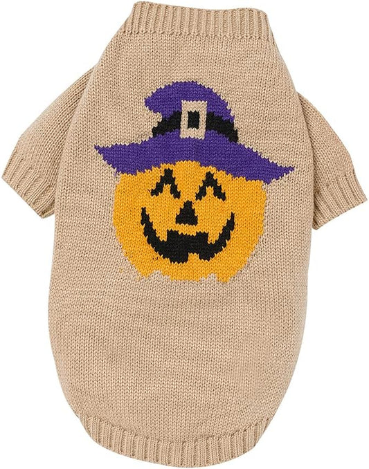 Sweaters Dog Winter Warm Clothes - Halloween Dog Sweater Soft Comfortable Pet Clothes Holiday Party for Cat and Puppy