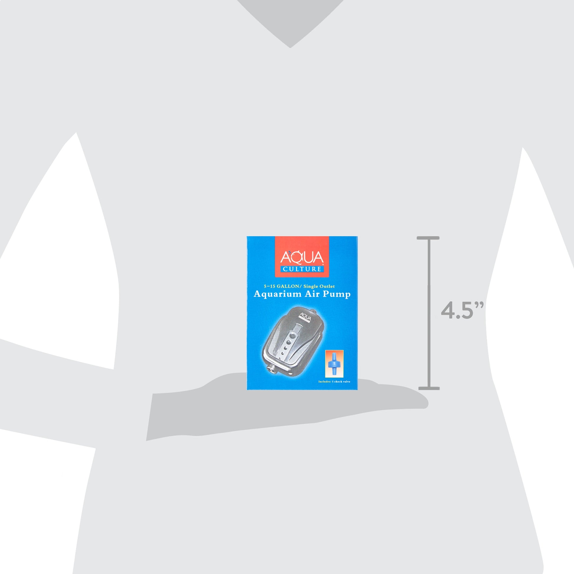 5-15 Gallon Single Outlet Aquarium Air Pump