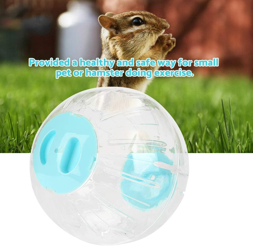 Hamster Exercise Ball, 7.3 Inch Plastic Running Ball for Gerbils, Small Animal Pets, Rats & Gerbils