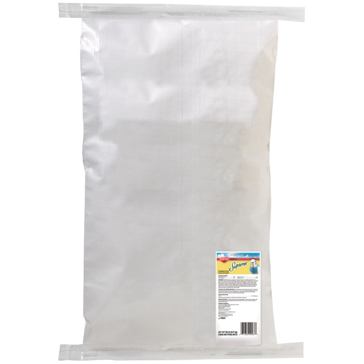 Kaytee Supreme Parakeet Food, 20Lb