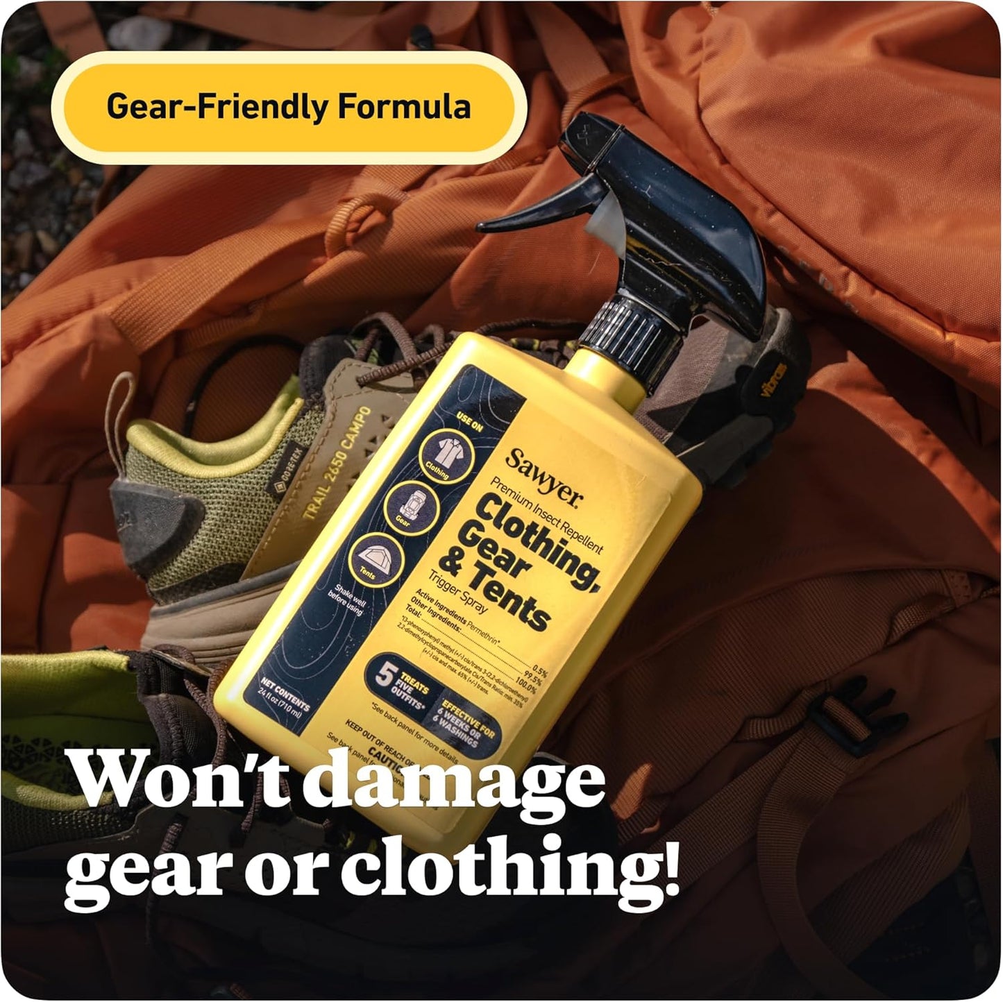 Products Premium Permethrin Insect Repellent for Clothing, Gear & Tents