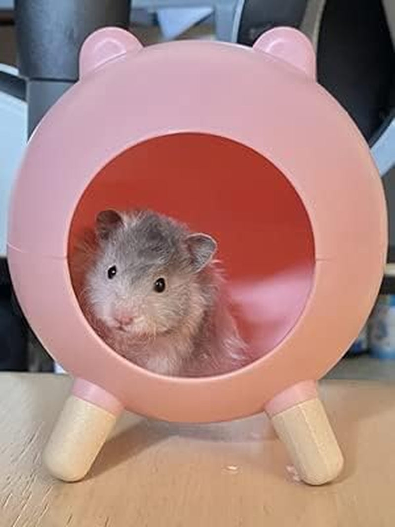 Burrowing Comfortable Hamster House Large Hideout for Ferret Hedgehog Chinchilla Bear Dragon Nest Hamster Accessories (Green)