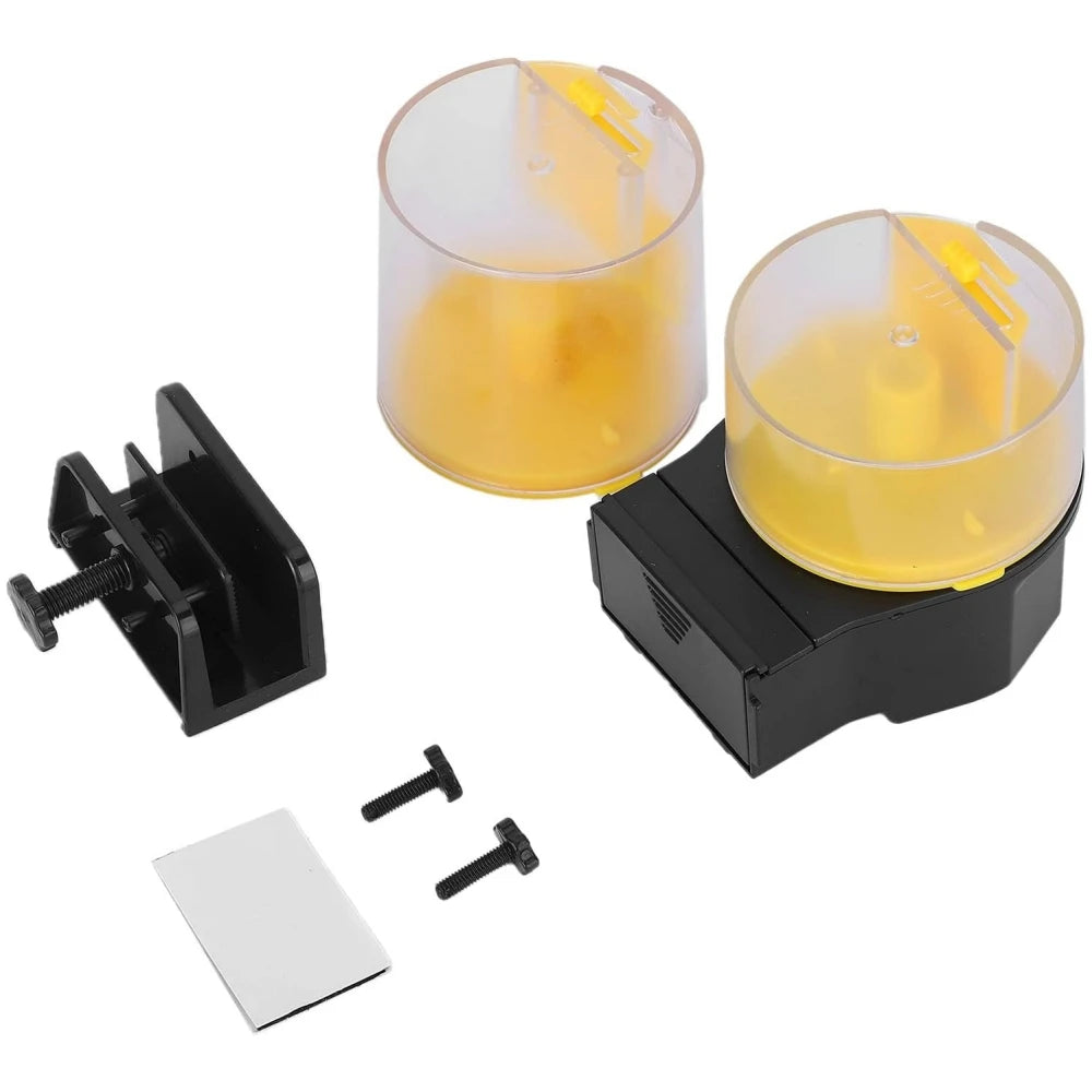 Automatic Fish Tank Feeder Aquarium 12/24 Hours Intelligent Timing Large-Capacity Electric Auto Food Dispenser Goldfish Feeder