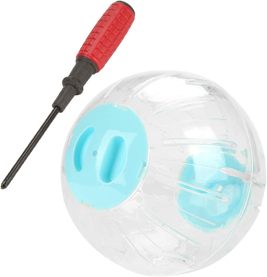 Hamster Exercise Ball, 7.3 Inch Plastic Running Ball for Gerbils, Small Animal Pets, Rats & Gerbils