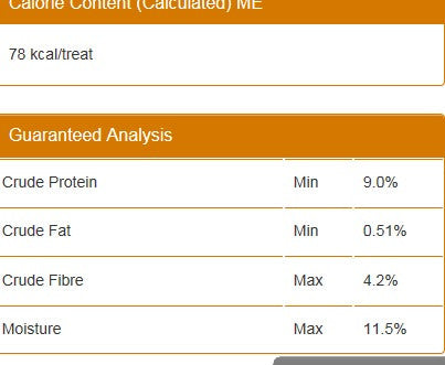 CALED SWT POT CHW DOGTRT ( 4 X 9.3 OZ   )-1