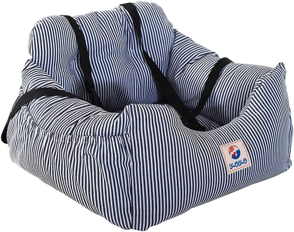 Dog Car Seat Pet Booster Seat Travel Safety Dog Bed for Car with Storage Pocket