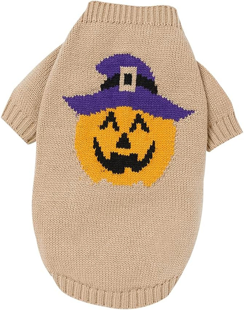 Sweaters Dog Winter Warm Clothes - Halloween Dog Sweater Soft Comfortable Pet Clothes Holiday Party for Cat and Puppy